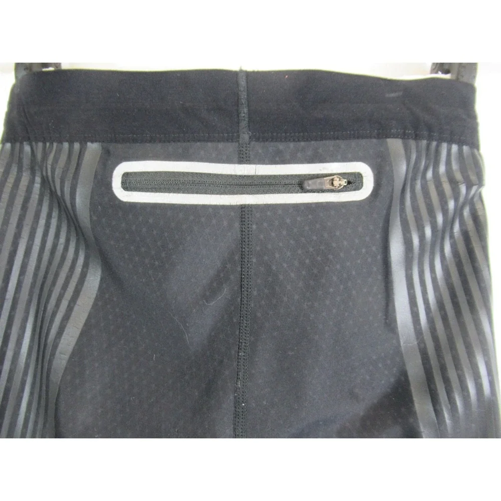 Nike Power Speed Compression Tights Women XS Black Zip Pocket 719784